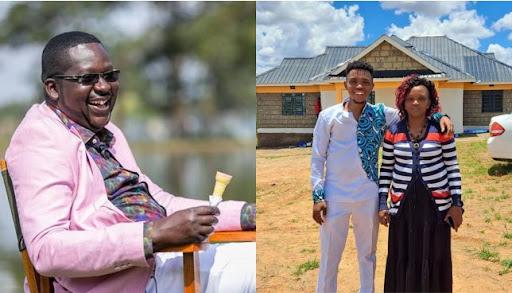 Mwalimu Churchill's message to Sammy Kioko after gifting mother a house