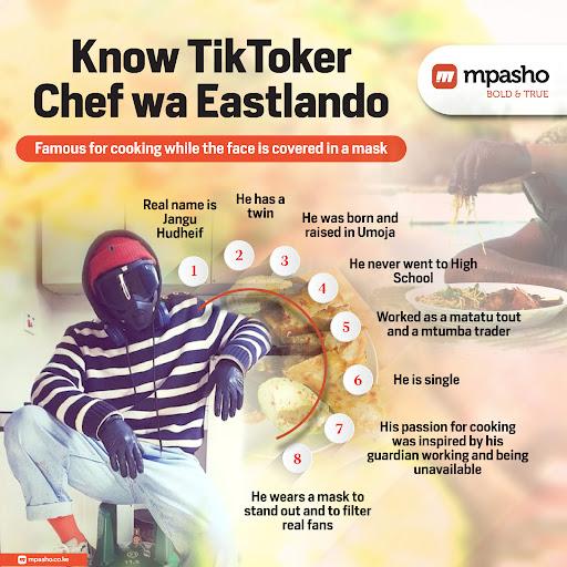 8 Things you didn't know about TikTok sensation Chef Wa Eastlando